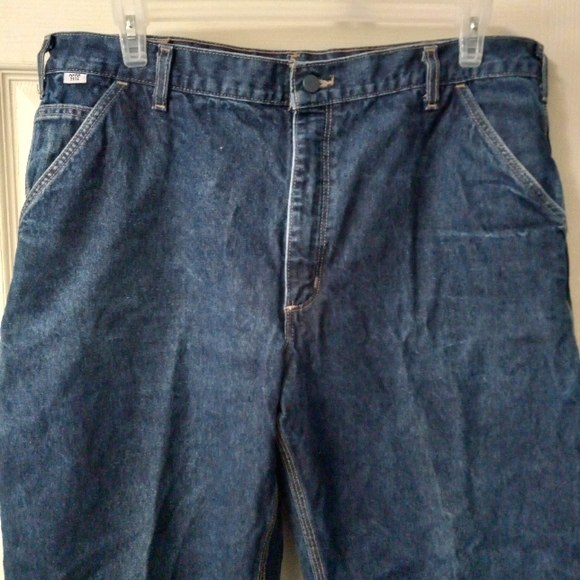 Carhartt FR Denim Work Jeans Mens 40x30 - Picture 2 of 6